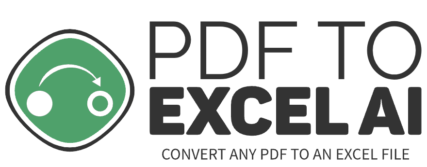 PDF to Excel AI Converter